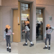 shen pants a Korean girls pencil pants fall 2021 new hip-to-hip closeted bottom pants for kids