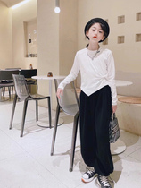 South Korean designer girls clothing Han version suit 2021 fall new 6 CUHK Tong Two sets 100 Ride Tide Autumn Clothing 8