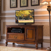 Meng Han furniture American solid wood TV cabinet locker bedroom 1 2 with TV cabinet living room TV cabinet 1 2 meters