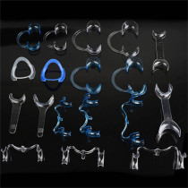 Dental opener disposable C- M-shaped orthodontic opener oral retractor mouth opener with mirror opening