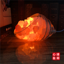 Salt lamp Himalayan Crystal Salt Rose Mineral Salt Night Lamp Creative decorative Table lamp Bedroom Bedside Night Lamp