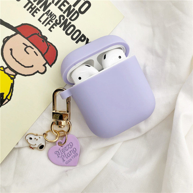 ins Korean metal pendant for Apple Airpods2 bluetooth headset protective cover keychain