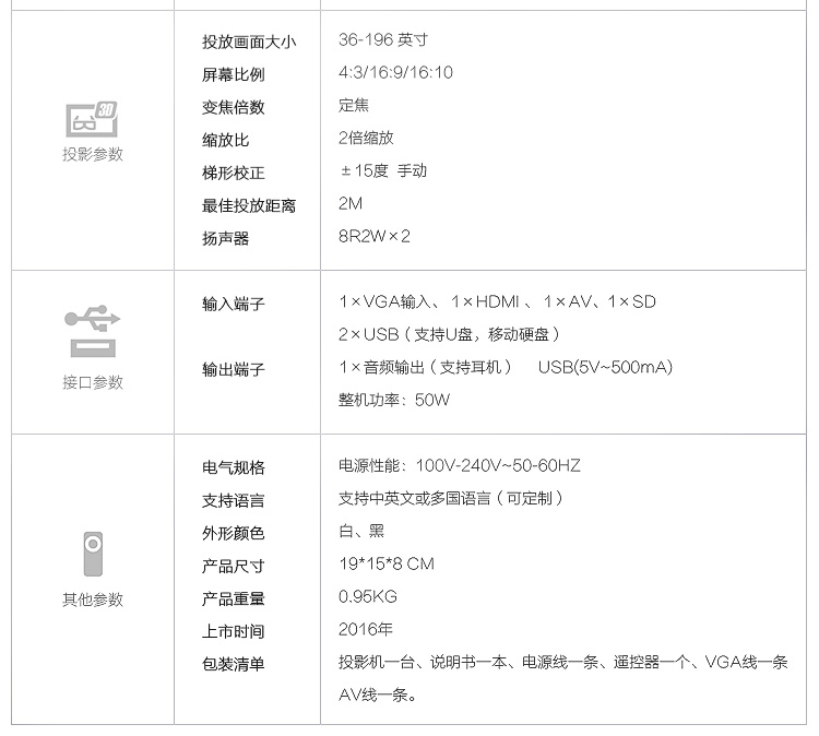 Máy chiếu điện thoại di động mới mini micro wifi không dây cầm tay rạp chiếu phim gia đình 3D HD - Máy chiếu
