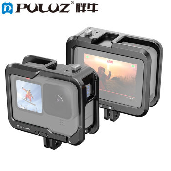 Puluz Fat Bull Compatible Gopro Hero13/12 Black Action Camera Protective Case Metal Cage Frame