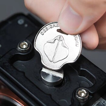 Multi-Functional Universal Quick-Release Wrench with 1/4 Screw and 3/8 Quick-Release Screwdriver