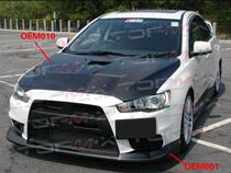 Carbon Fiber Wingshen Lancer EVO X Open Hole Hood High Quality Cover