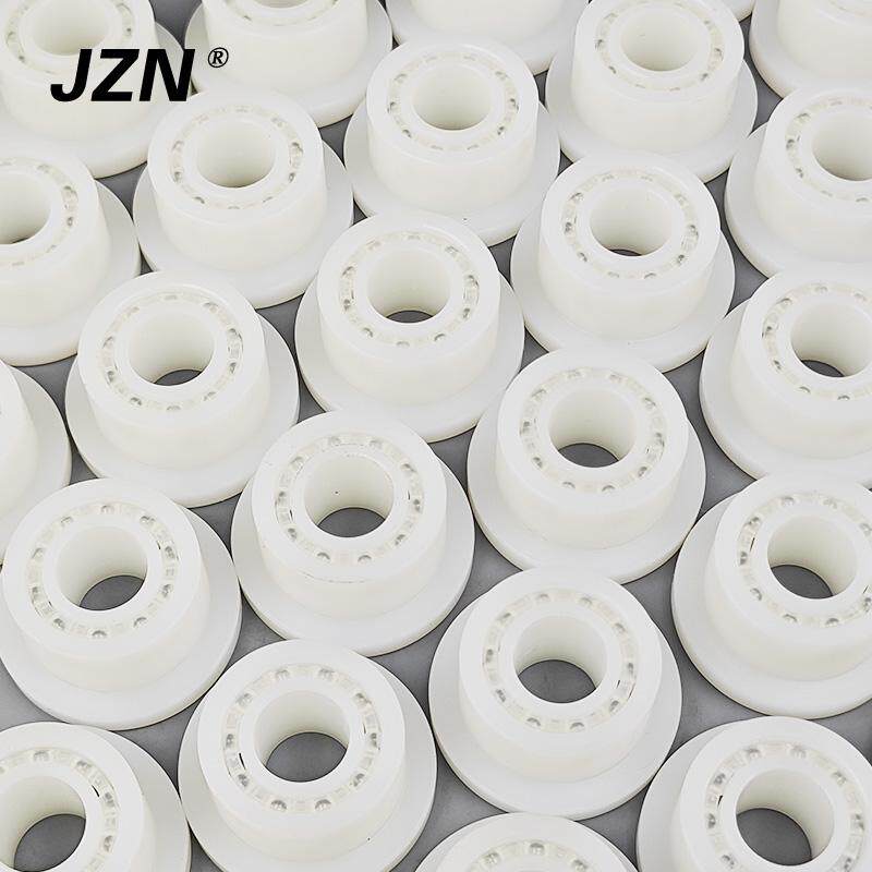 PE塑料挡边轴承 12*26*34*17.5*5 海量现货 非标定制非标尺寸