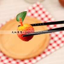 Disposable chopsticks independent packaging black plastic twin chopsticks packing take-out fast food conjoined chopsticks