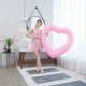 120CM tình yêu vòng bơi bơm hơi hình trái tim vòng phao cứu sinh vỉ nước nổi hàng kỳ nghỉ nổi giường bơi vòng - Cao su nổi