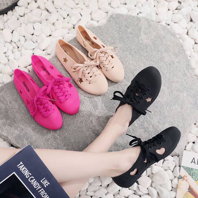 plastic shoes for women