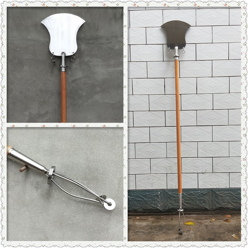 Shaolin Zen Sceptic Monk Sceptic of the moon Crescent Shovel stainless steel convenient for shoveling and shoveling and using a shoveling machine boutique