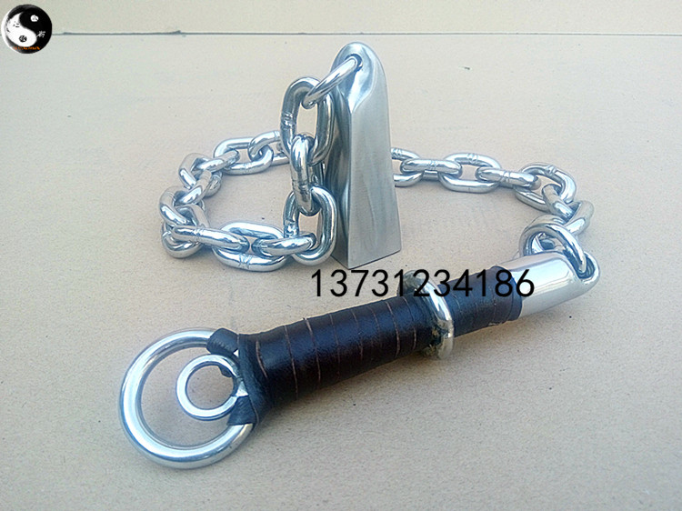 Solid rope labelled stainless steel rope dart head thrower flow starred anti-body hammer martial hammer chain sub-hammer chic heresy