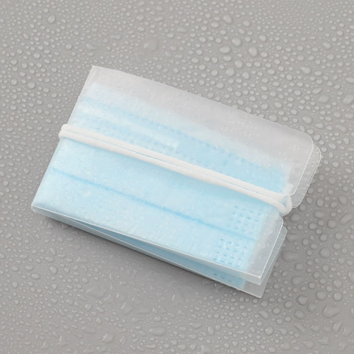 Матовая прозрачная медицинская маска, складная портативная водонепроницаемая многоразовая система хранения