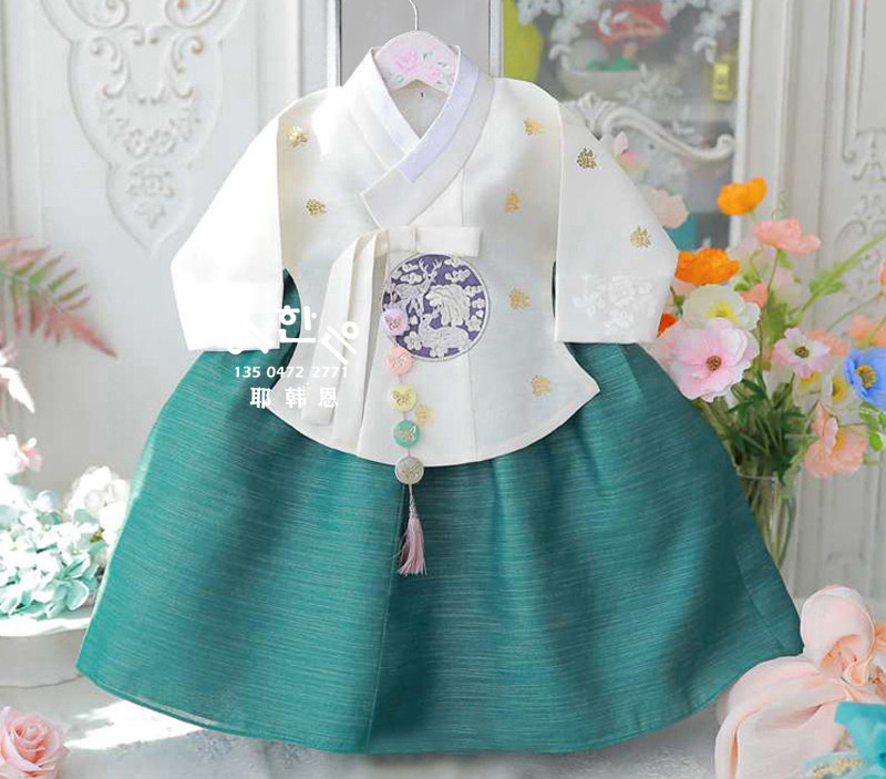 South Korea imports Korean suit girl upscale Korean suit improvement stage Korean suit celebration Korean clothes child adult TZ8165