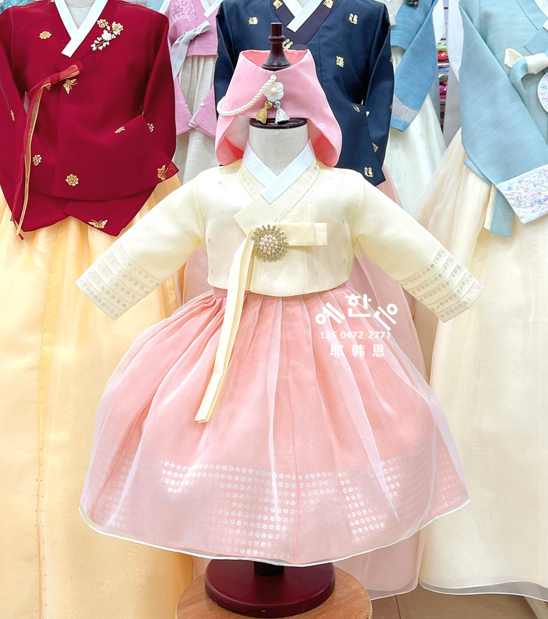 South Korea imports Korean suit girl upscale Korean suit improvement stage Korean suit celebration Korean clothes child adult TZ8173