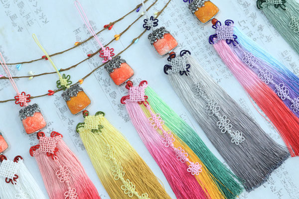 Korea imported bridal Hanbok pendant high-grade Hanbok pendant latest YE-P8448