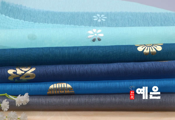 Korea imported bronzing fabric Hanbok fabric Ancient clothes fabric 3 wide 110cm YE-B1051