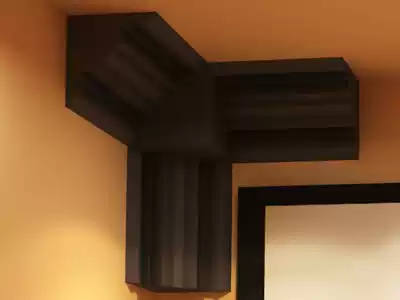 New wave type low frequency trap basstrap corner sound-absorbing sponge sound-absorbing Cotton