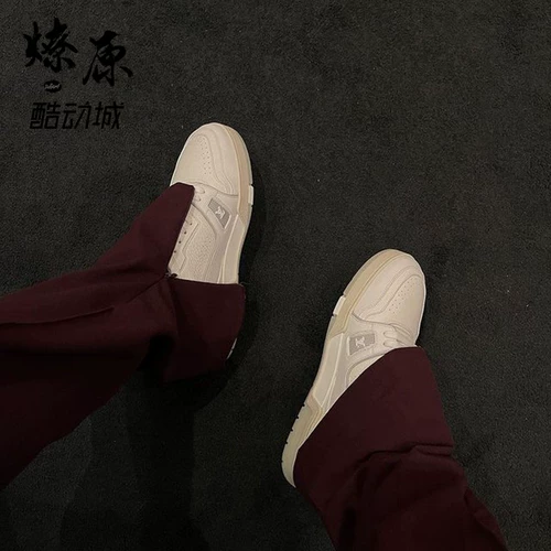 Louis Vuitton Louis Vuitton LV Trainer White Cement Мужские и женские повседневные туфли