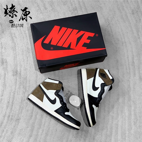Air Jordan 1 AJ1 Dark Mocha Black Brown Mocca Card 5754441-555088-105