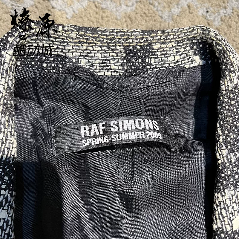 [Ляо Юань Raf Simons 09SS Christopher Wool Waistcoat Woolen Vest]