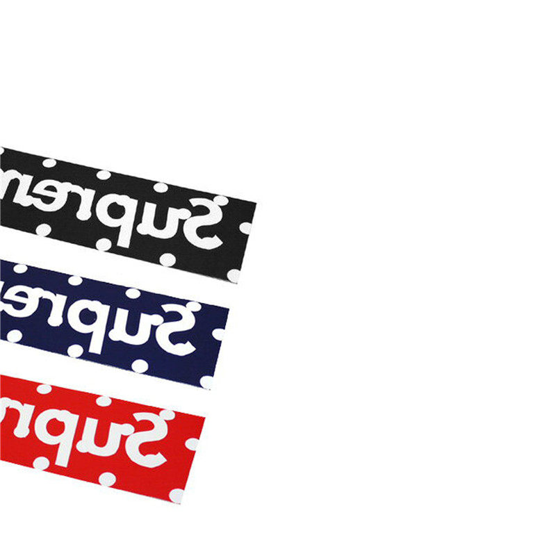 Supreme CDG 1st Box Logo Sticker 12SS original wave point sticker