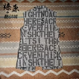 Лагара Раф Саймонс 09SS Кристофер шерстяной жилет для шерстяного жилета