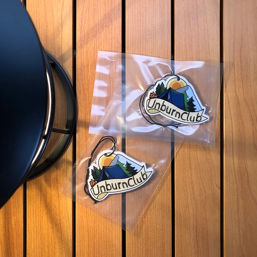 Unburnclub Outdoor Open Pater Pattern Limited Периферийные ароматные таблетки Laving Light Car Car Car Pendent