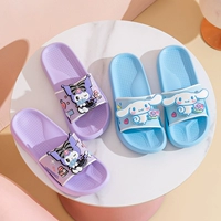 Sanrio, hello kitty, детские летние тапочки, нескользящие мюли для ванны для ванной комнаты, лето 2024 года, семейный стиль