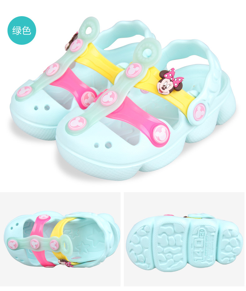 Pantoufles enfants en autre DISNEY pour été - semelle EVA - Ref 1036203 Image 18