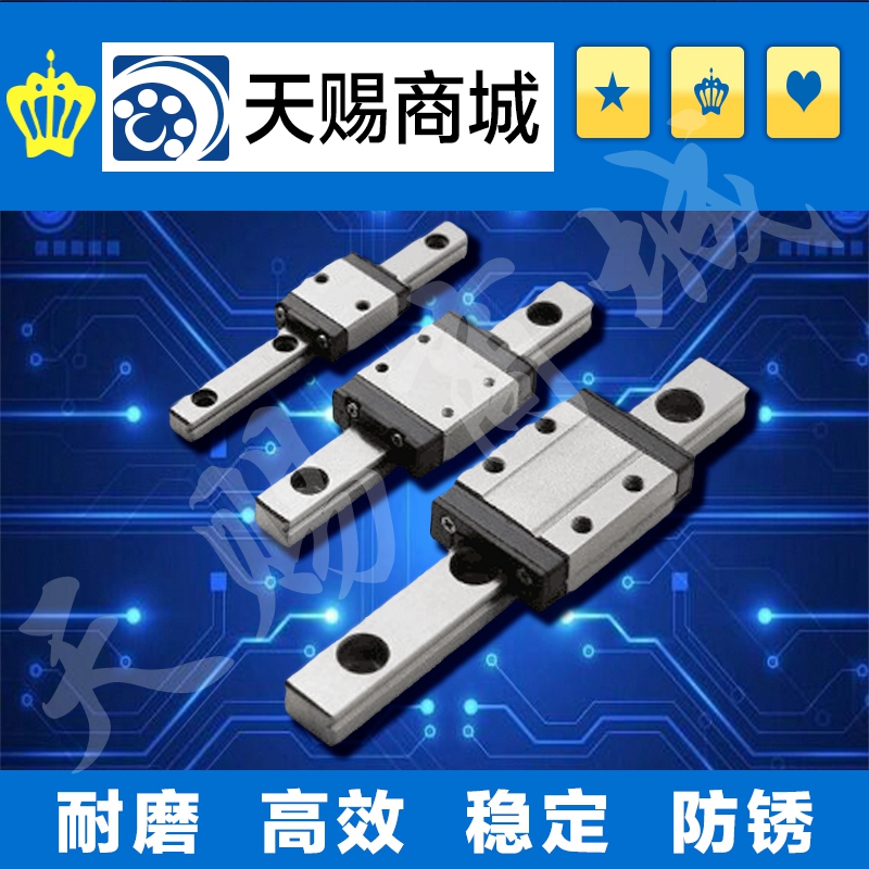 Miniature linear guide rail SSEB10-35 55 75 95 115 135 155 175 195 wear-resistant Rust