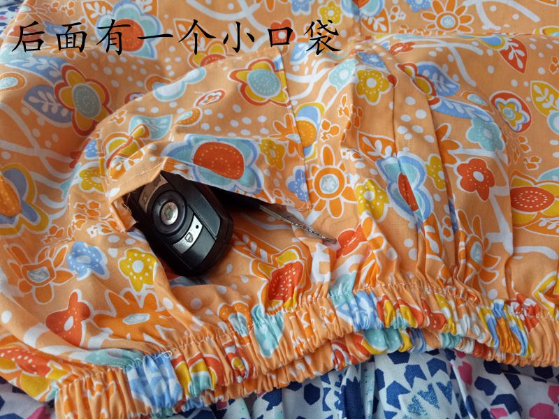 Mùa xuân và mùa thu cotton seersucker quần ngủ nữ cotton nhà quần mùa hè mỏng phần nam kẻ sọc ngủ quần cotton tháng quần quần jean nữ