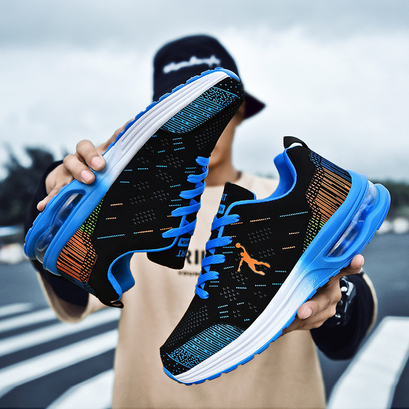 Spring and autumn volleyball shoes for men and women tug-of-war training shoes ultra light shuttlecock sneakers anti-wear air cushion handball shoes