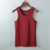 Áo len thấm mồ hôi nam tự trồng thể thao vest không tay áo thun cản trở tập thể dục mùa hè cơ sở quần áo xu hướng - Lót ao ba lo nam Lót