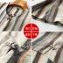 Trung Quốc phong cách nam sọc dọc lanh tay áo thun ngắn cổ tròn lỏng lẻo đĩa retro khóa cotton và quần áo lanh nửa tay mùa hè mỏng - Áo phông ngắn áo thun form rộng nam Áo phông ngắn