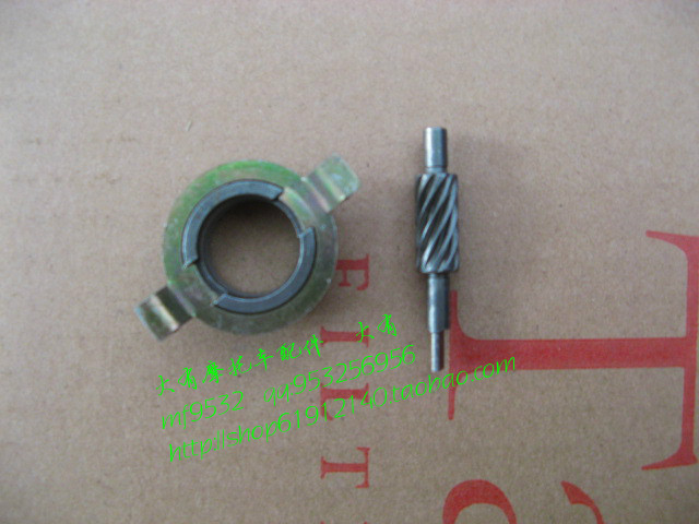 QS125-5C Phanh trống 5F Junchi GT125 đồng hồ tốc độ bánh răng tốc độ bánh răng đồng hồ tốc độ bánh răng - Xe máy Gears nhông xích xe máy wave alpha	