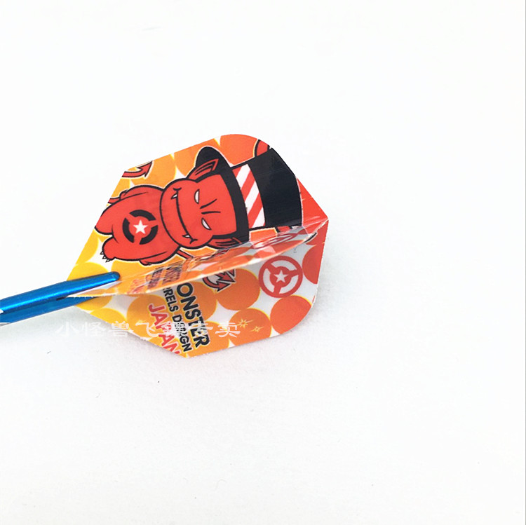 Quái vật tí hon độc quyền mới vuông nhỏ cánh phi tiêu phi tiêu đuôi quái vật lá phi tiêu 1 Yuan - Darts / Table football / Giải trí trong nhà bảng ném phi tiêu