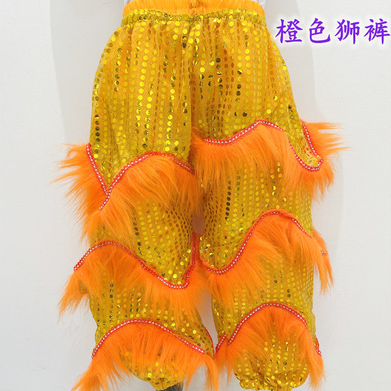 儿童舞狮裤 舞狮服装 舞狮裤 幼儿园表演舞狮裤 醒狮裤舞狮衣服-阿里巴巴