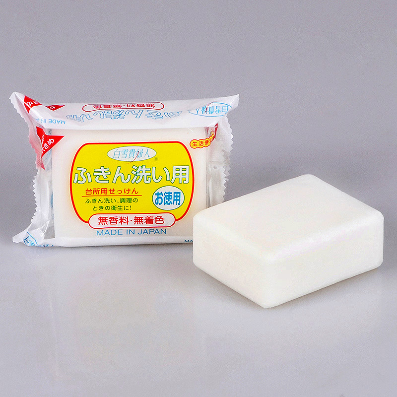 Japan imports SANADA kitchen special soap 150g apart from oil stain fat soap wash rag to fishy hand soap