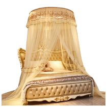 Dome Mosquito Net Home Princess Style Ceiling Bed Curtain No Installation No Punching No Hanging 2022 New Summer Round Bed