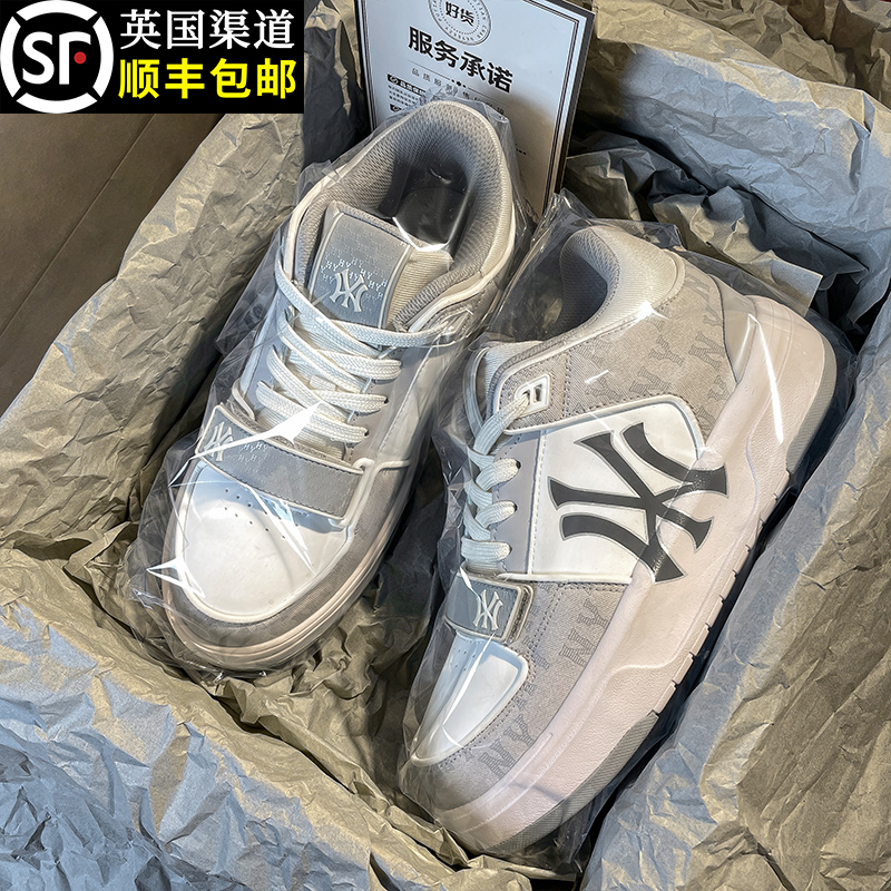 Authentic New York Yankees Shoes from the Usa, Men's and Women's Models, 2026 New Trendy Popular Couple's Versatile Casual Sneakers