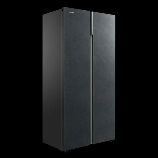 Colmo 600 Liter Variable Frequency Air-Cooled Double-Door 60cm Ultra-Thin Fully Embedded Crbuk600I-Q2 Ink Jade Rock