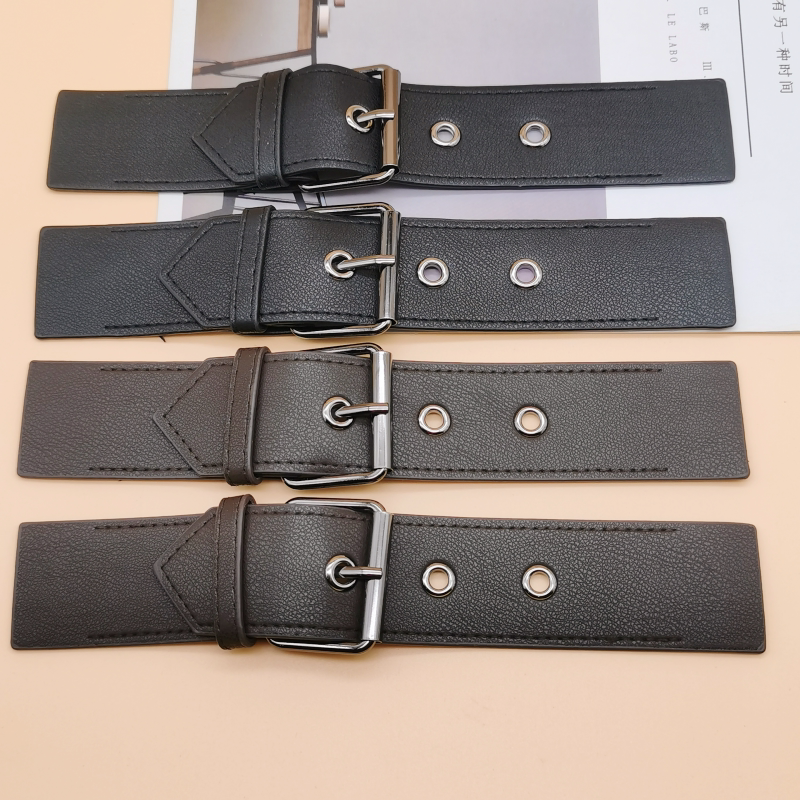 Metal 3.5 Wide Pu Leather Buckle for Adjusting the Hem of Clothes, Fur, Lamb Wool Coat Collar, and Cuffs Metal 3.5 Wide Pu Leather Buckle for Adjusting the Hem of Clothes, Fur, Lamb Wool Coat Collar, and Cuffs