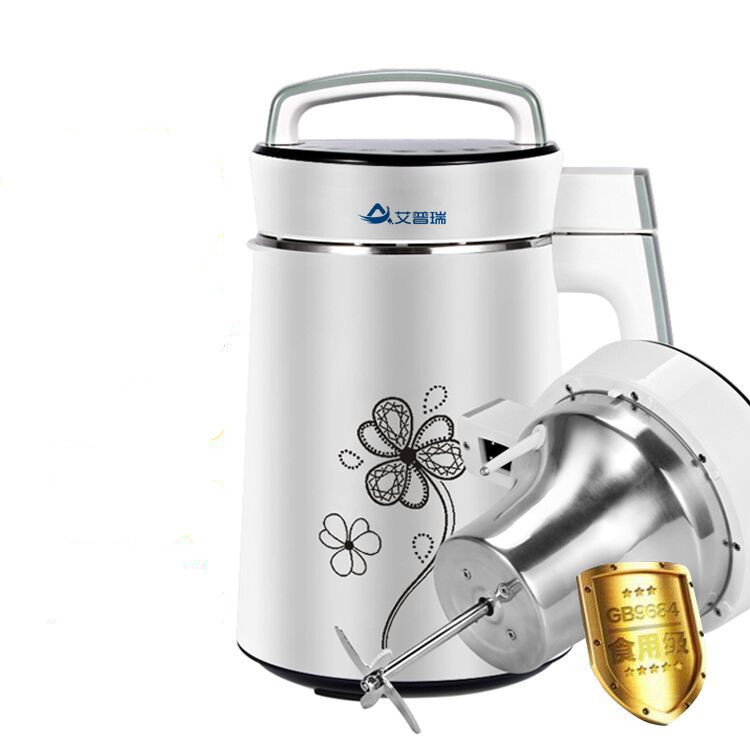 Ai Purui soymilk machine Automatic heating household grain rice blurring freshly ground dry beans Intelligent juice soymilk machine