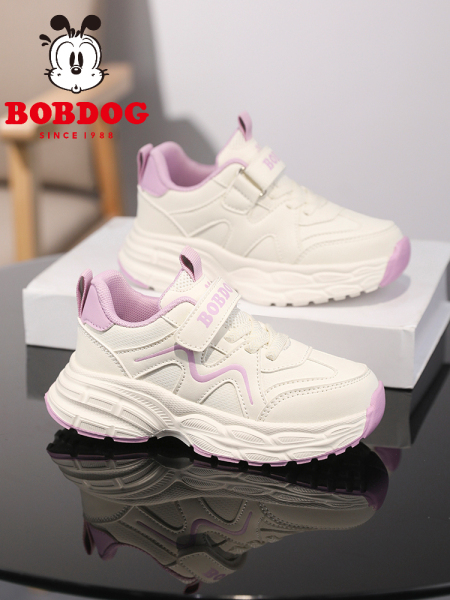 Babudou Boys' Shoes, Autumn and Winter New Waterproof Leather Versatile Girls' Shoes, Soft-Soled Lightweight Kidsren's Sports Shoes — 5