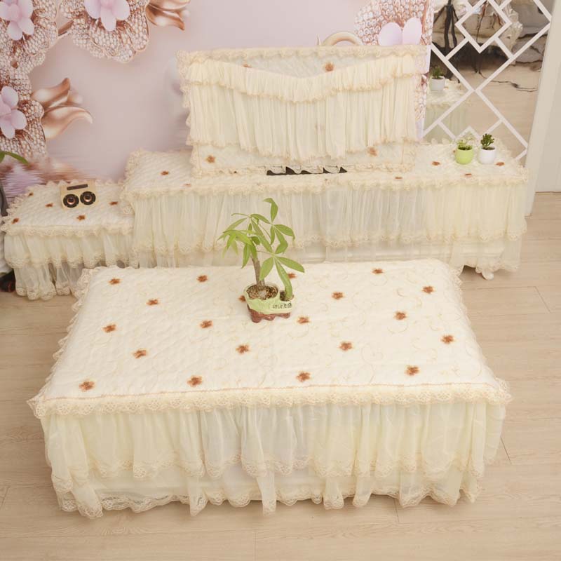 Eurostyle Tea Table Cloth Dust Cover TV Cabinet Cover Towels Universal Rectangular Cloth Art TV New Gaibu Dingding