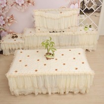 New coffee table tablecloth dust cover TV cabinet cover towel universal rectangular fabric TV cover custom