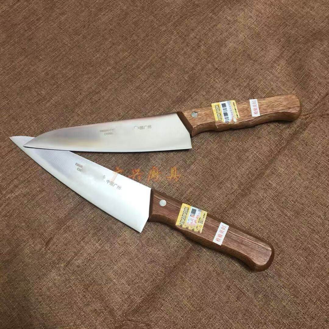 广州双师分刀片鸭刀片鱼刀牛肉刀烤鸭片刀木柄菜刀切片瓜果刀有何特点?适合哪些烹饪需求?-菜刀-淘宝好物网