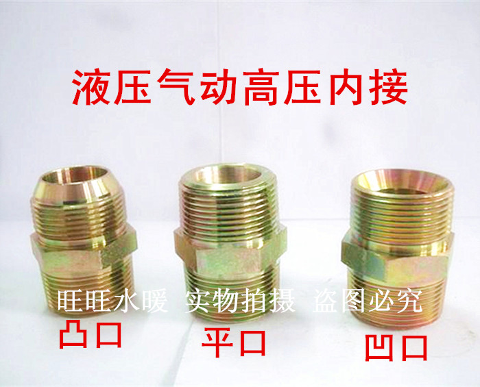 Hydraulic pneumatic high pressure interior joint double public screw transition head 1 min 2 min 3 minutes 6 inch 1 inch 1 2 inch 1 5 inch