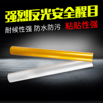 Advertising grade inkjet photo UV reflective film lettering traffic indicator signs reflective stickers personalized reflective car stickers